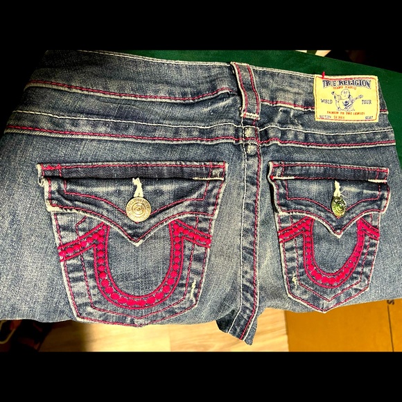 Original True Religion Denim pink stitching 26 - Picture 5 of 10